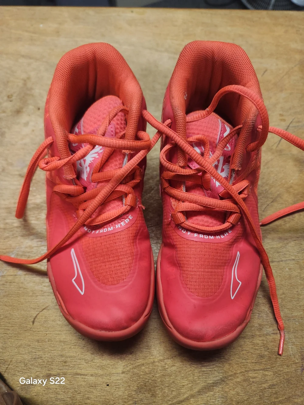 Puma Kids Red Athletic Sneakers